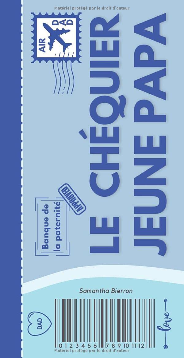 Le chéquier jeune papa: 20 bons réalistes pour jeune papa | Idée cadeau de naissance nouveau papa | Livre de coupons pour offrir à un futur papa ou pour offrir avec boite à papa Parents & Children