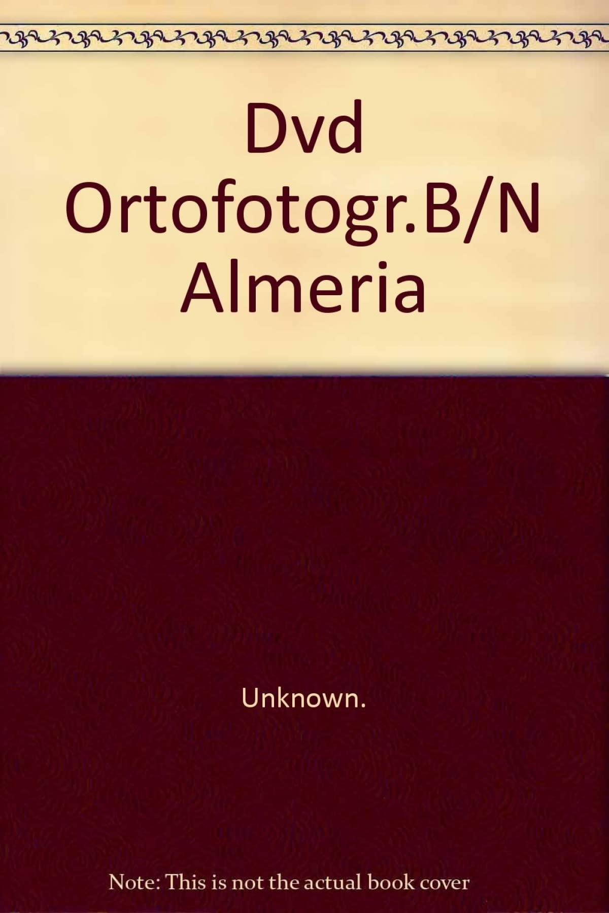 DVD ORTOFOTOGR.B/N ALMERIA () Books