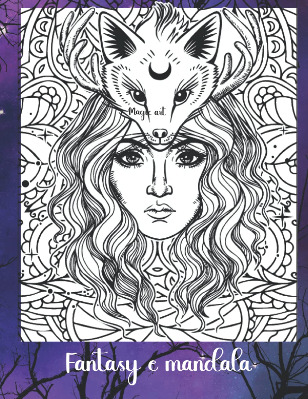 Fantasy e mandala: libro da colorare per adulti rilassante con mandala, fiori e fate, paesaggi fantastici Film, Art & Culture