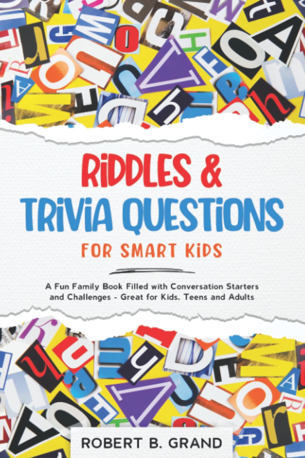 Riddles & Trivia Questions for Smart Kids: A Fun Family Book Filled with Conversation Starters and Challenges - Great for Kids, Teens and Adults Tiptoi & Games