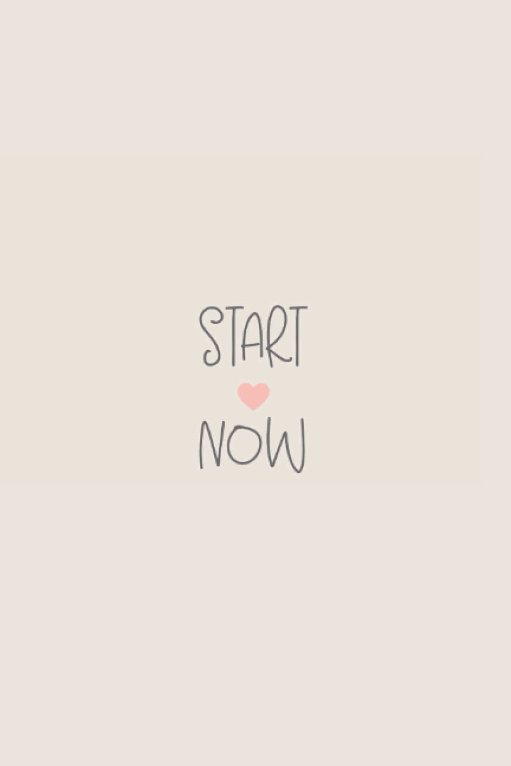 Start Now! | Dein 3 Minuten Achtsamkeits-Tagebuch 128 Seiten | Softcover: Minimal | Ca. DIN A 5 Essays & Short Stories