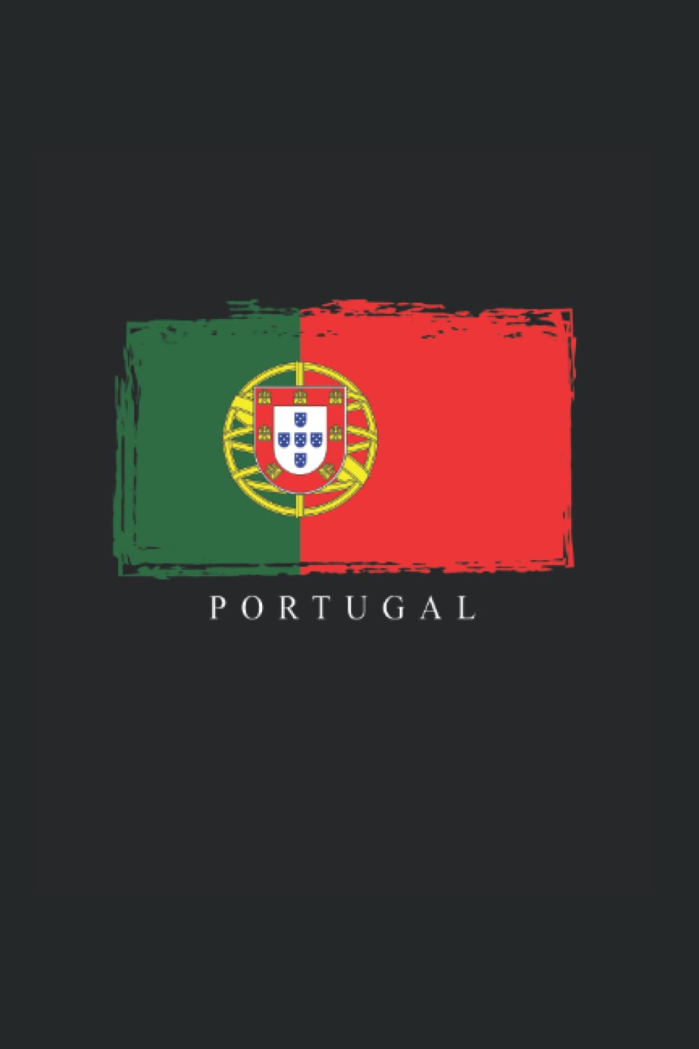 Portugal: Ruled Carnet de notes drapeau Agenda portugais Idée cadeau portugais book