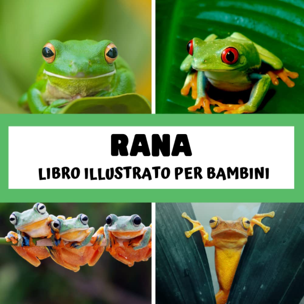 Libro illustrato per bambini - Rana: Rane in immagini - Bambini da 2 a 5 anni Tiptoi & Games