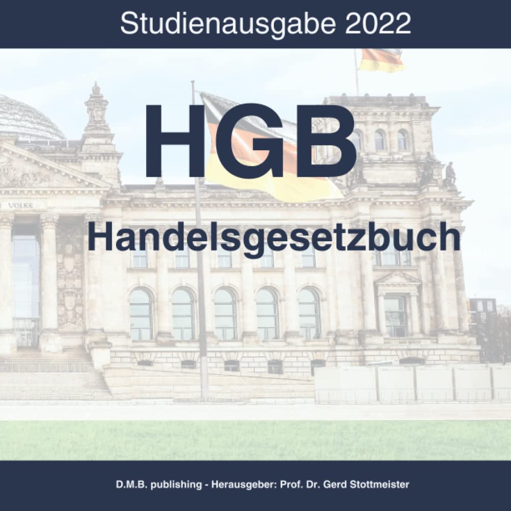 HGB - Handelsgesetzbuch: Studienausgabe 2022 Law