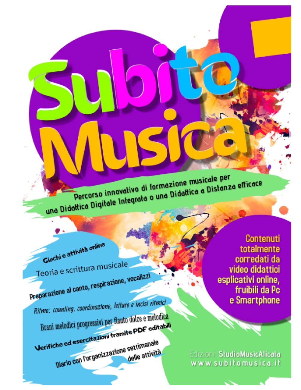 SubitoMusica, per una didattica musicale pratica e funzionale! Rivolto ai Docenti (soprattutto non musicisti) e alunni dai 6 ai 14 anni.: Più di 1000 ... LIM o PC e a casa tramite pc e smartphone book