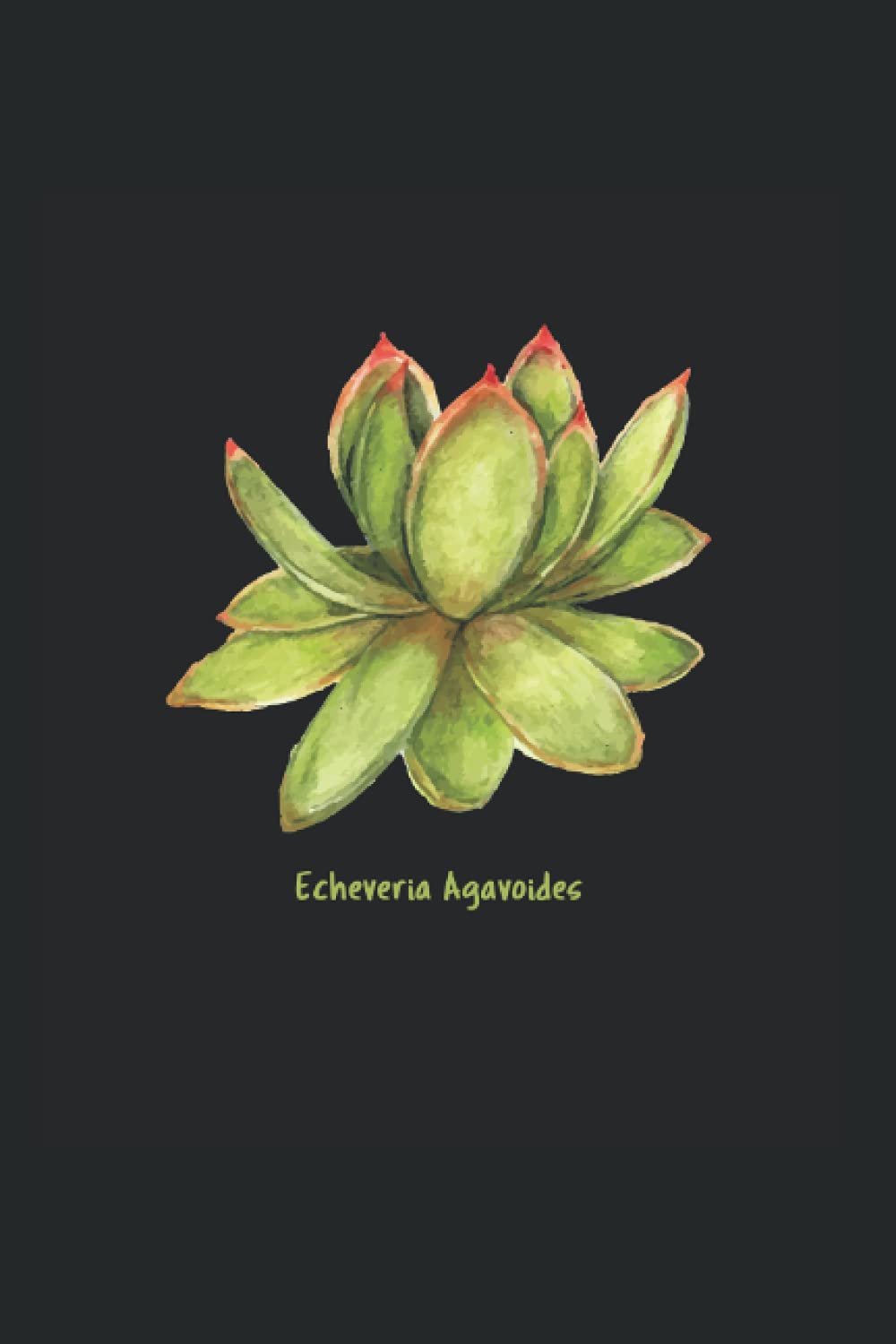 Echeveria agavoides Sukkulenten: DIN A5 Liniert 120 Seiten / 60 Blätter Notizbuch Notizheft Notiz-Block Lustige Sukkulenten Spruch für Botaniker Pflanzenliebhaber Mathematics