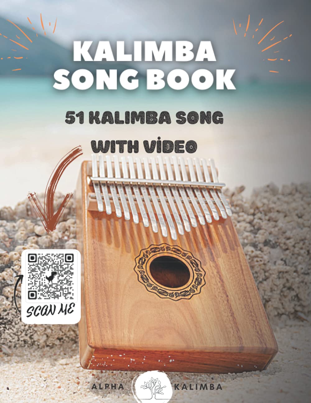 Kalimba Songbook: 51 Mixed Songs for kalimba in C 17 keys 8,5x11 63 pages Arts & Music