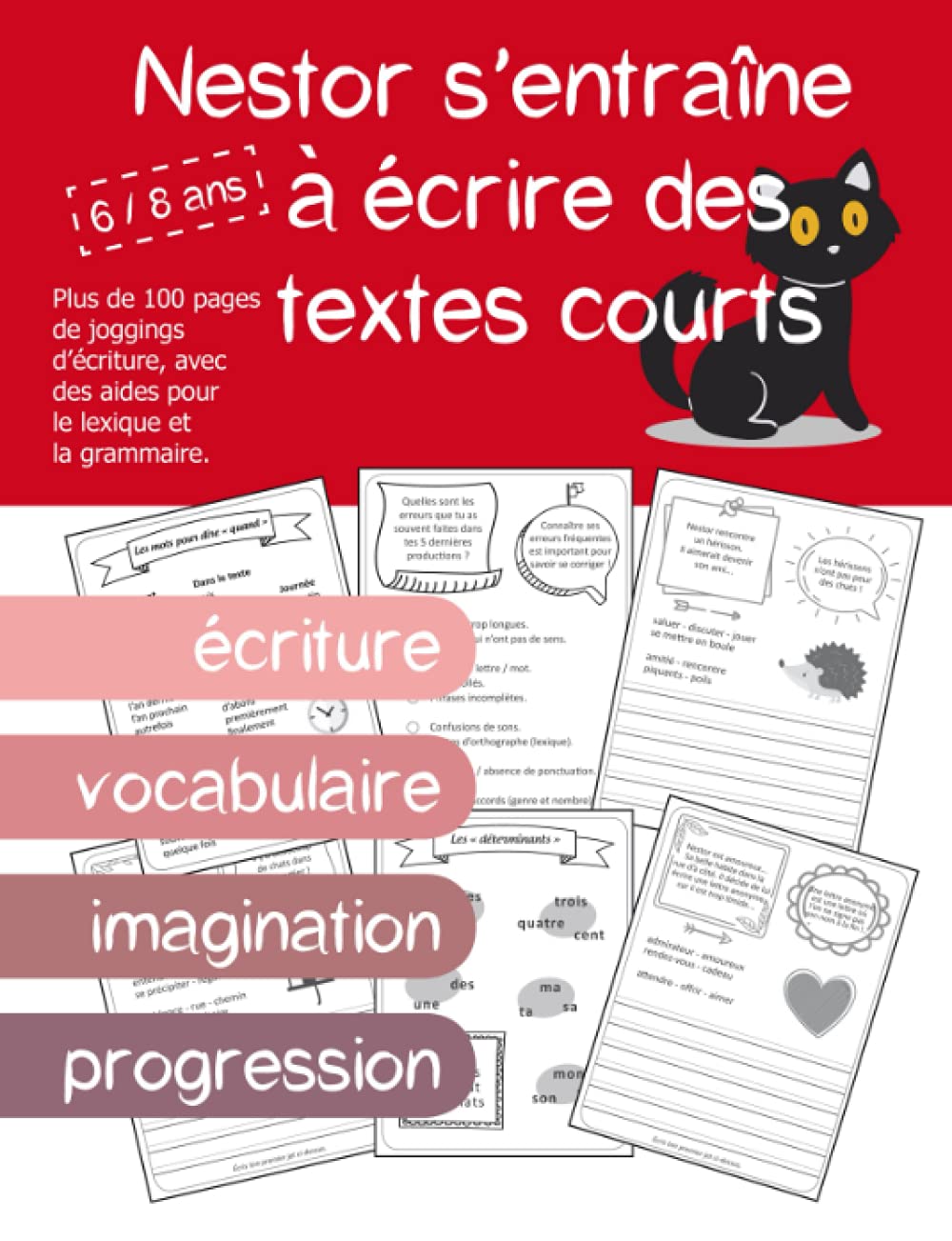 Nestor s'entraîne à écrire des textes courts Learning & Reference