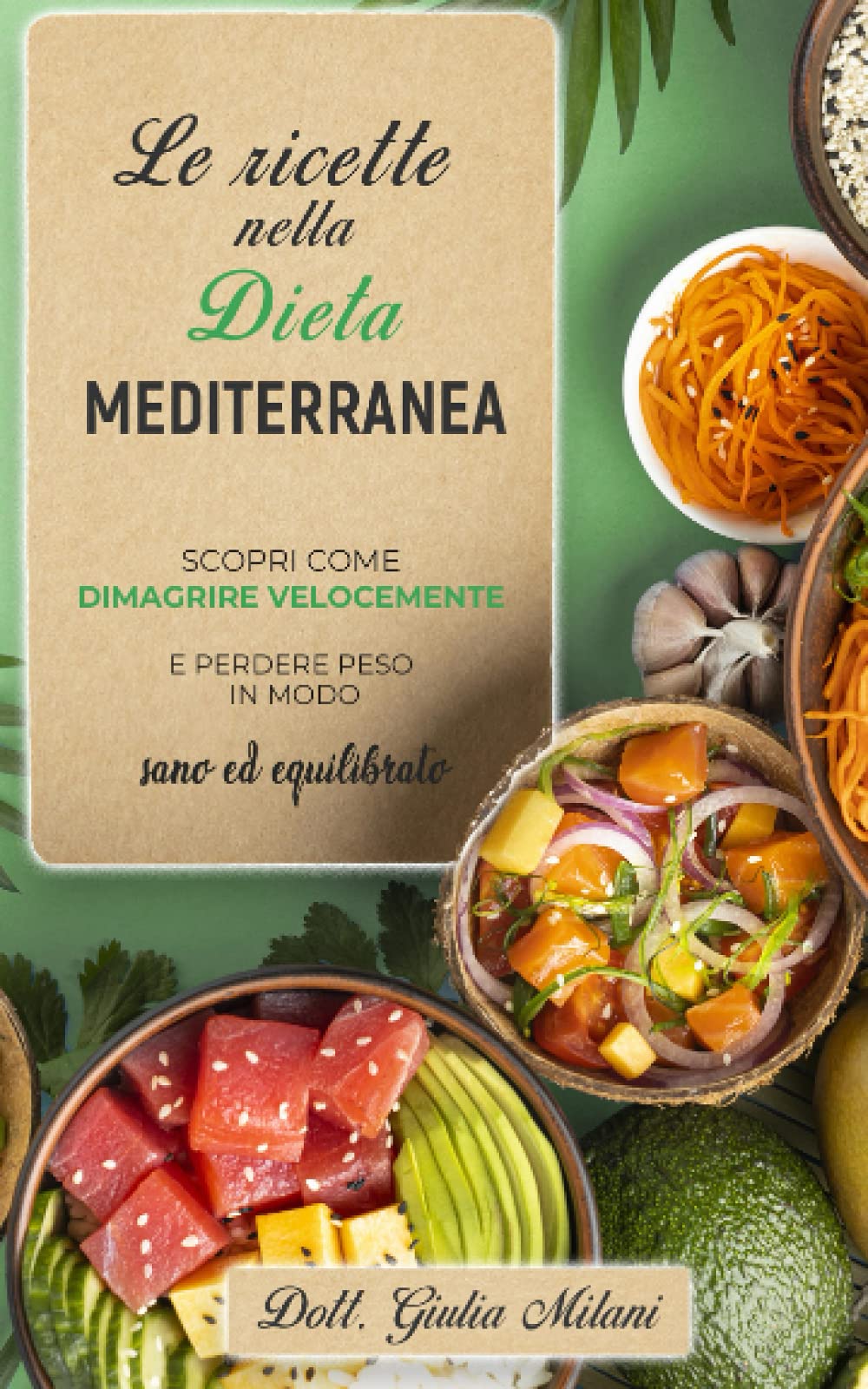 LE RICETTE NELLA DIETA MEDITERRANEA: Scopri come dimagrire velocemente e perdere peso in modo sano ed equilibrato con la cucina mediterranea. Health, Nutrition & Fitness