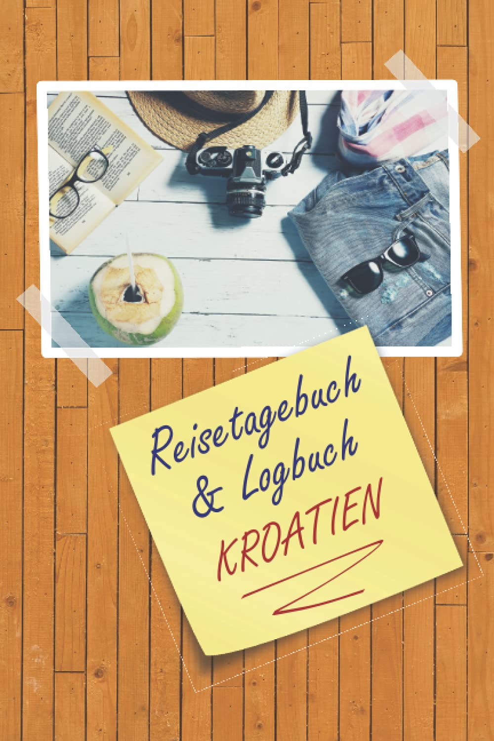 Reisetagebuch & Logbuch KROATIEN: A5 Reisetagebuch | Tagebuch | 110 vorgedruckte Vorlagen für Reiserouten | Logbuch für Reisende oder Geschäftsmänner| ... echter Weltenbummler mit diesem Notizbuch. Travel Books