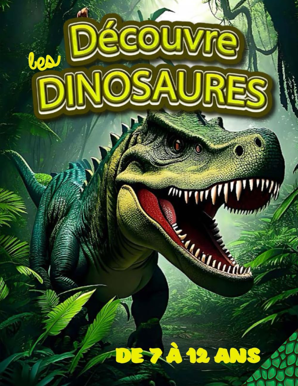 Découvre les Dinosaures - de 7 à 12 ans: Apprends tout sur les dinosaures grâce à ce livre pour les enfants : Diplodocus, Tyrannosaure, Vélociraptor n’auront plus de secret pour toi. book