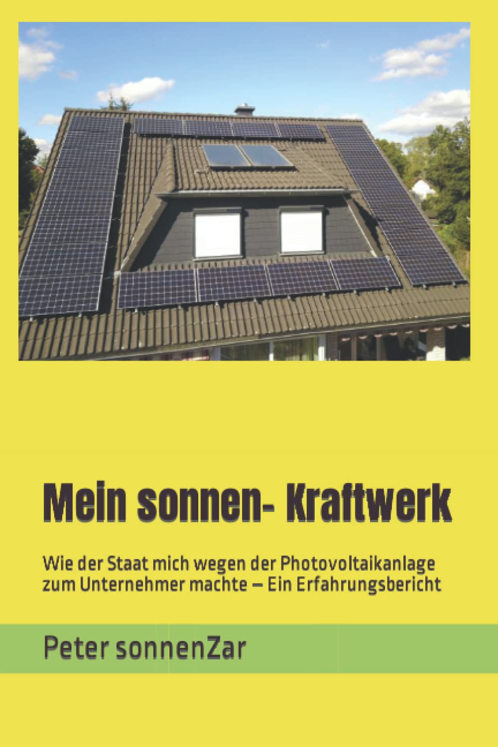 Mein sonnen- Kraftwerk: Wie der Staat mich wegen der Photovoltaikanlage zum Unternehmer machte – Ein Erfahrungsbericht Home & Household