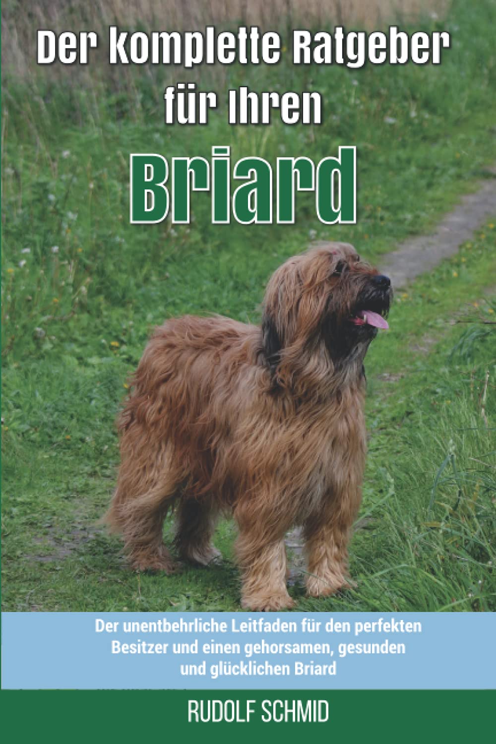 Der komplette Ratgeber für Ihren Briard: Der unentbehrliche Leitfaden für den perfekten Besitzer und einen gehorsamen, gesunden und glücklichen Briard Pets