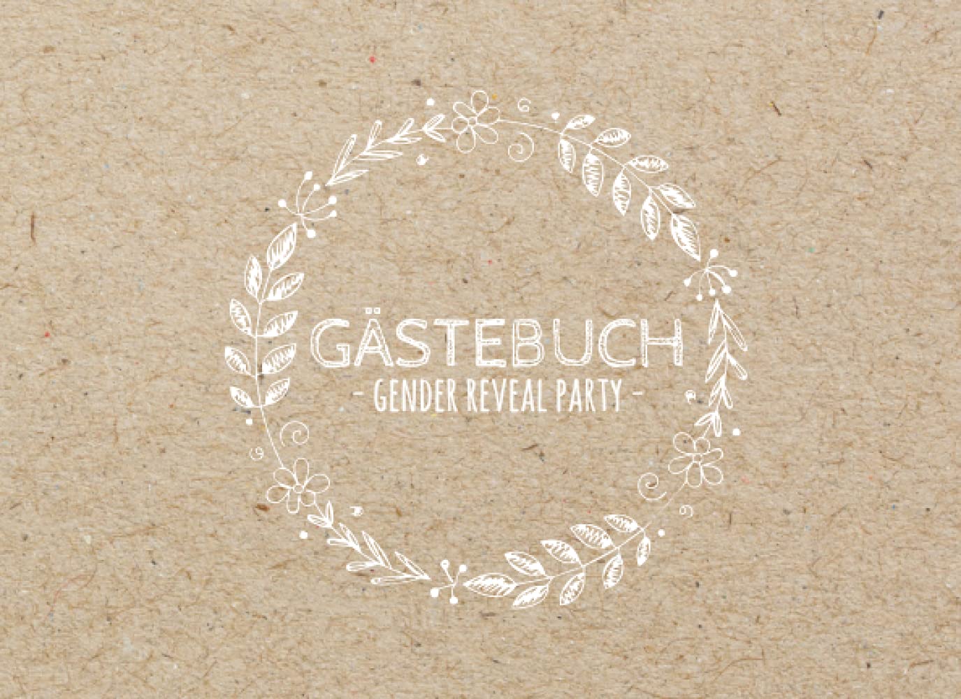 Gender Reveal Party Gästebuch: Erinnerungsalbum zum Ausfüllen von Gästen & zum Einkleben von Fotos | Boy or Girl | Neutrales Design Junge & Mädchen | Party Baby Geschlecht verkünden book