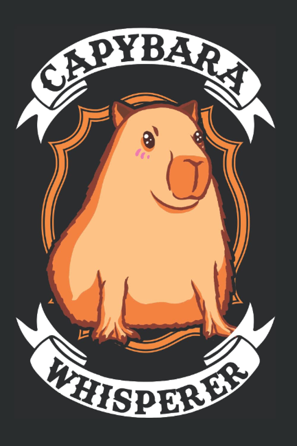 Capybara Notizbuch: Capybara Whisperer Wasserschwein / 6x9 Zoll / 120 linierte Seiten Seiten Books