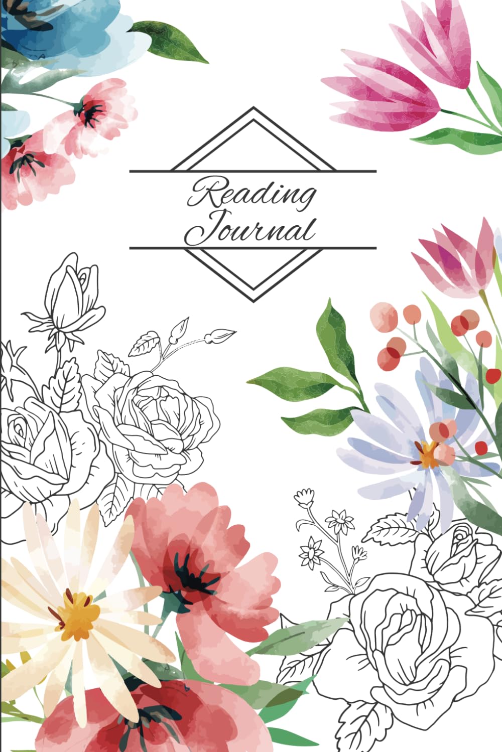 Reading Journal: Reading log/ Book Lovers Reading Journal / Reading Diary/Reading Tracker/Reading Planner/Reading List/ Student Reading log/ Reading ... Notebook /Book Journal Book Log/ Book Review Contemporary literature