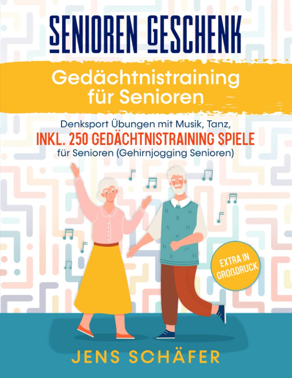 Senioren Geschenk: Gedächtnistraining für Senioren: Denksport Übungen mit Musik, Tanz, inkl. 250 Gedächtnistraining Spiele für Senioren (Gehirnjogging Senioren) book