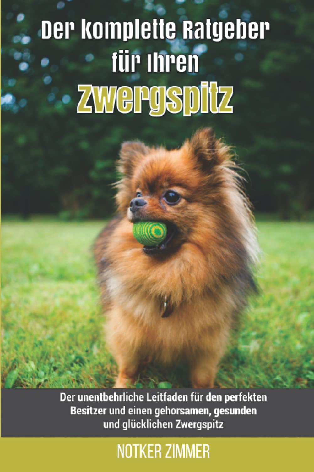Der komplette Ratgeber für Ihren Zwergspitz: Der unentbehrliche Leitfaden für den perfekten Besitzer und einen gehorsamen, gesunden und glücklichen Zwergspitz Pets