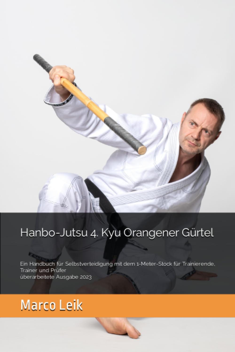 Hanbo-Jutsu 4. Kyu Orangener Gürtel Leisure & Fun