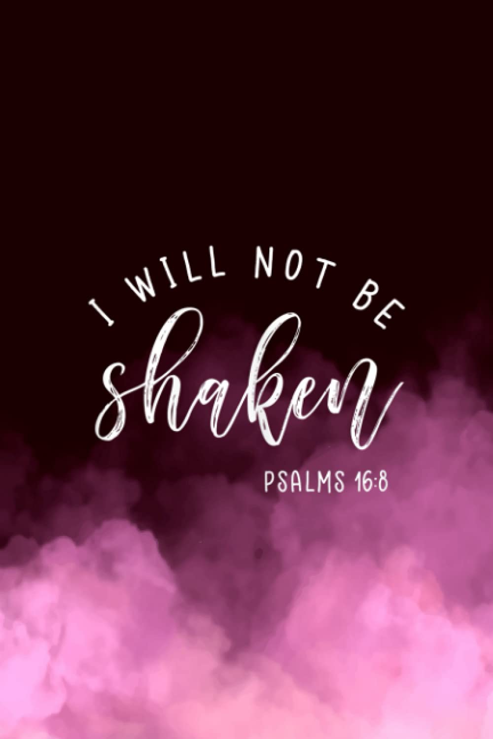 Womens I Will Not Be Shaken Faith Religious Christian - Gratitude Journal Media & Communication