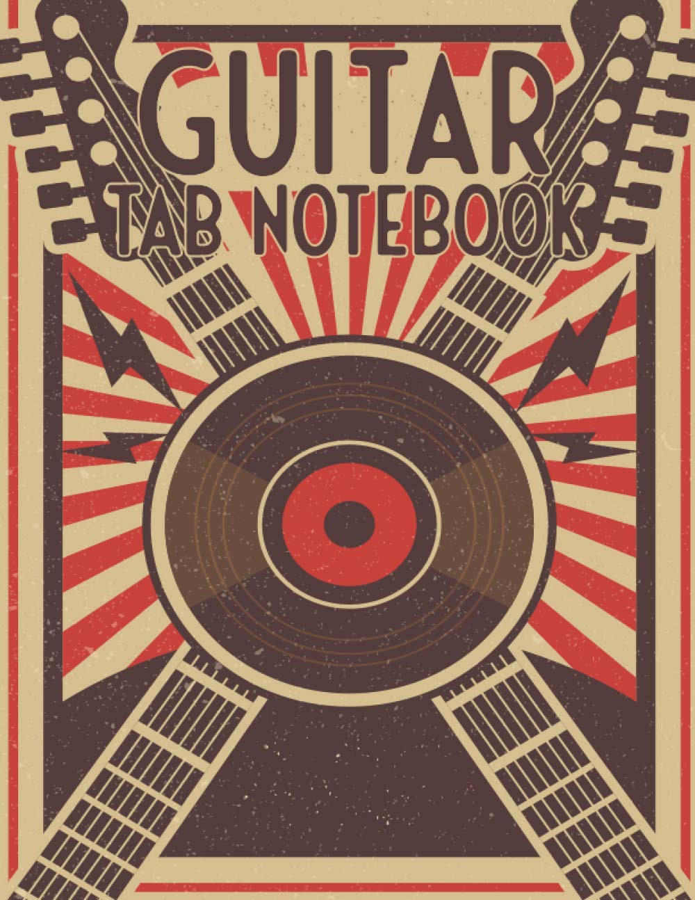 Guitar Tab Notebook: Music Paper for Guitarists and Musicians - Guitar Tablature Notebook 8.5 x 11 with 110 Pages - Blank Tab Music Sheets for Music Chord Notation Sheet Music