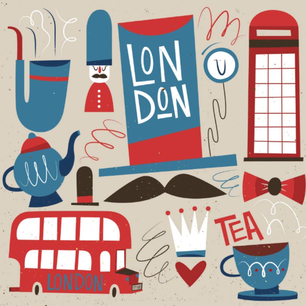 London: Notizbuch. Ein Geschenk aus Großbritannien Hobbies & Crafts