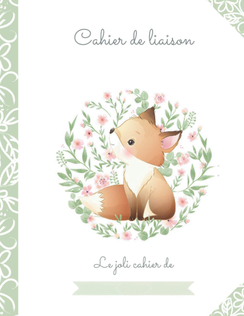 CAHIER DE LIAISON PARENT - ASSISTANT(E)-MATERNEL(LE) - CRECHE - MAM: 1 AN DE SUIVI : format petit cahier standard. Cahier de vie - hippopotame Parents & Children