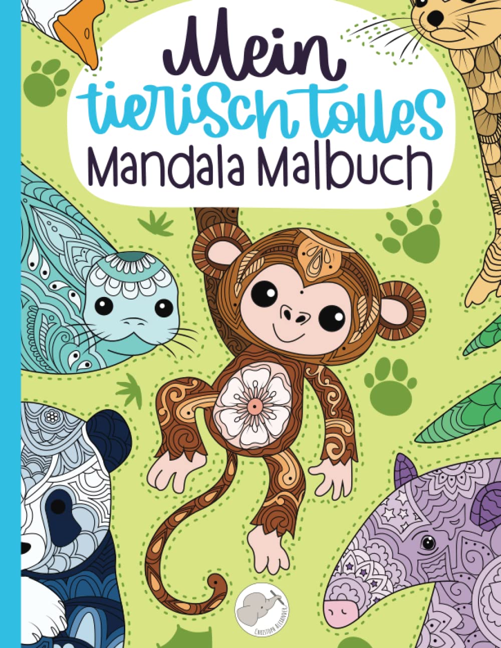 Mein tierisch tolles Mandala Malbuch: 55 wunderschöne und einzigartige Tier - Mandalas für Kinder ab 8 Jahren zum Ausmalen und Entspannen. Novels & Short Stories
