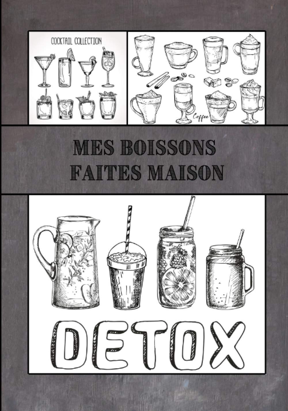 Mes boissons faites maison: Party Edition - Carnet de recettes pour amateur de cocktail , boissons détox et boissons chaudes - Voir descriptif book