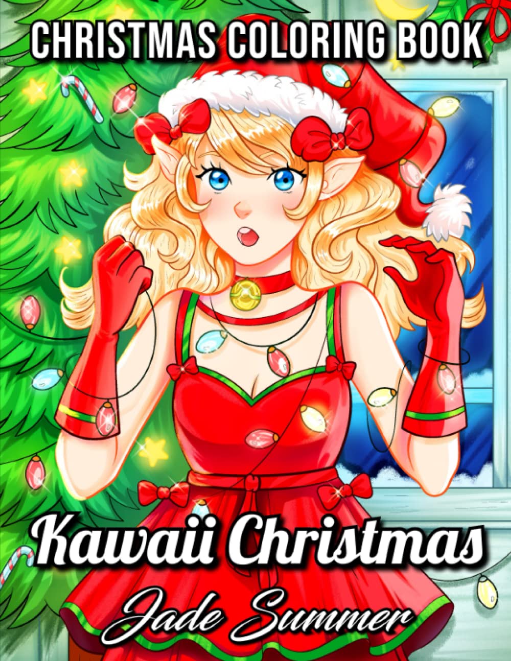 Kawaii Christmas: An Adult Coloring Book with Adorable Girls, Christmas Scenes, Winter Fun, Holiday Adventures, and More! Hobbies & Crafts