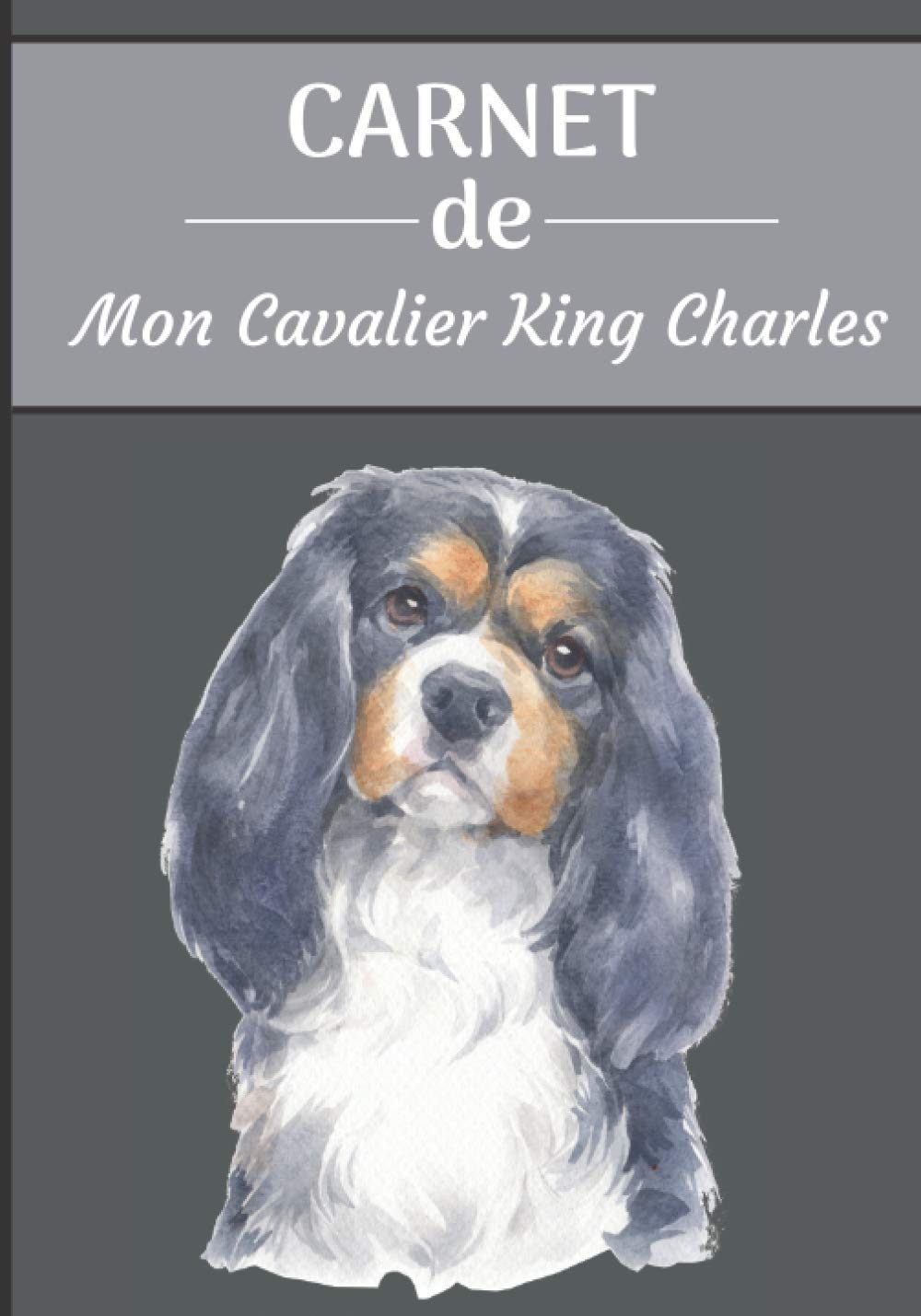 CARNET de Mon Cavalier King Charles.: Carnet de santé pour chiens | 119 pages, 17cm x 25cm | Idéal pour les propriétaires d’un Cavalier King Charles | book