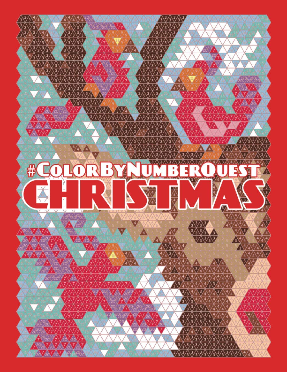 CHRISTMAS Color By Number Quest (Color Quest Color By Number, Band 13) Religion & Esotericism