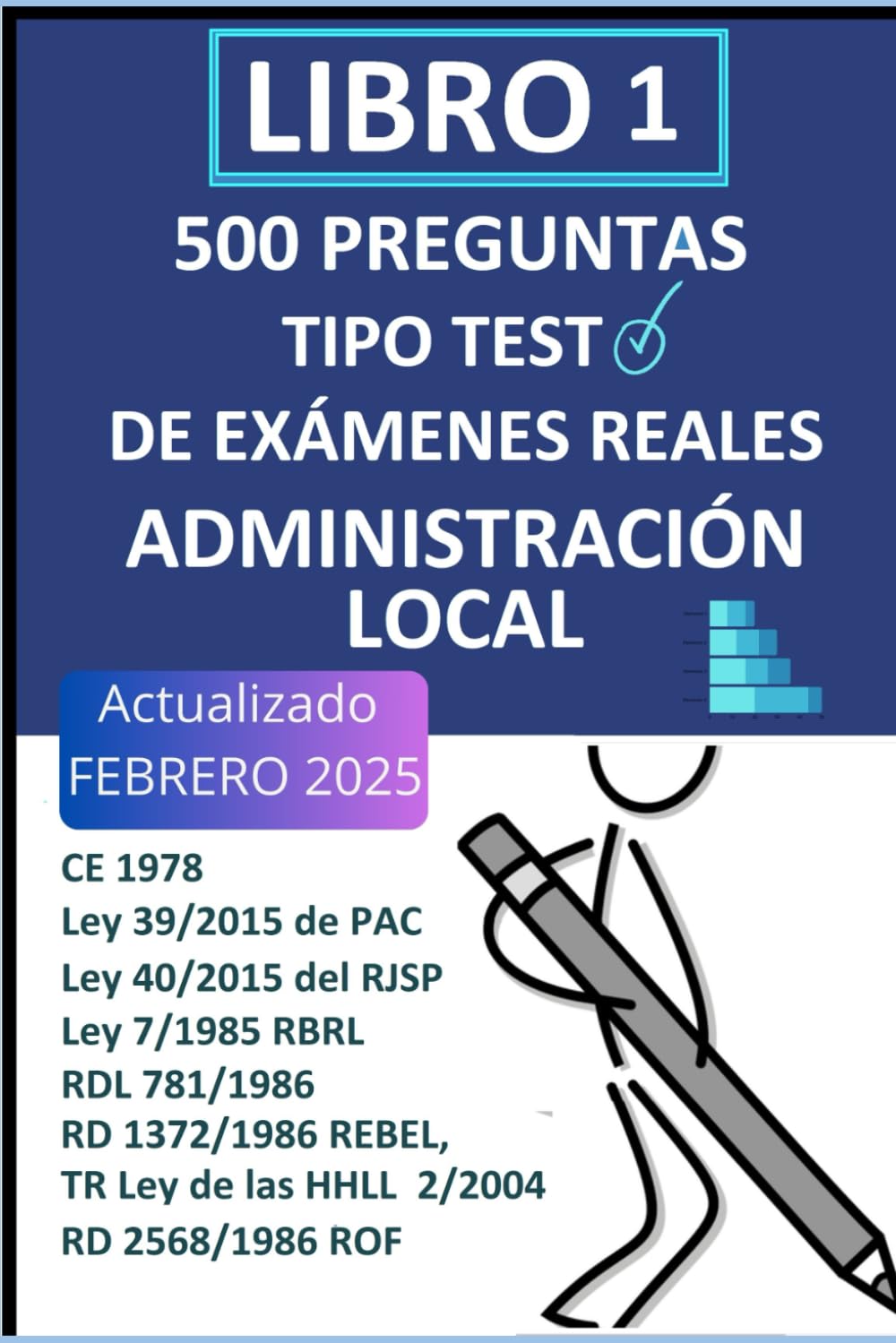 Oposiciones Administración Local: 10 Simulacros de examen book