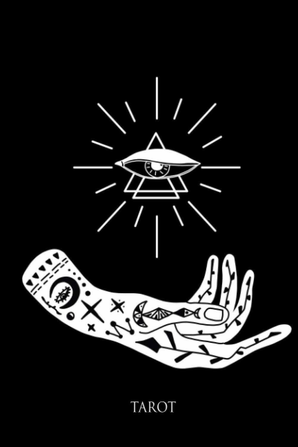 TAROT: Carnet de Tarot | Journal de Tarot | Carnet de Tirages de Cartes Tarot et Oracle | 150 pages pré-remplies à compléter | Dimension 6x9 pouces | Idée cadeau book
