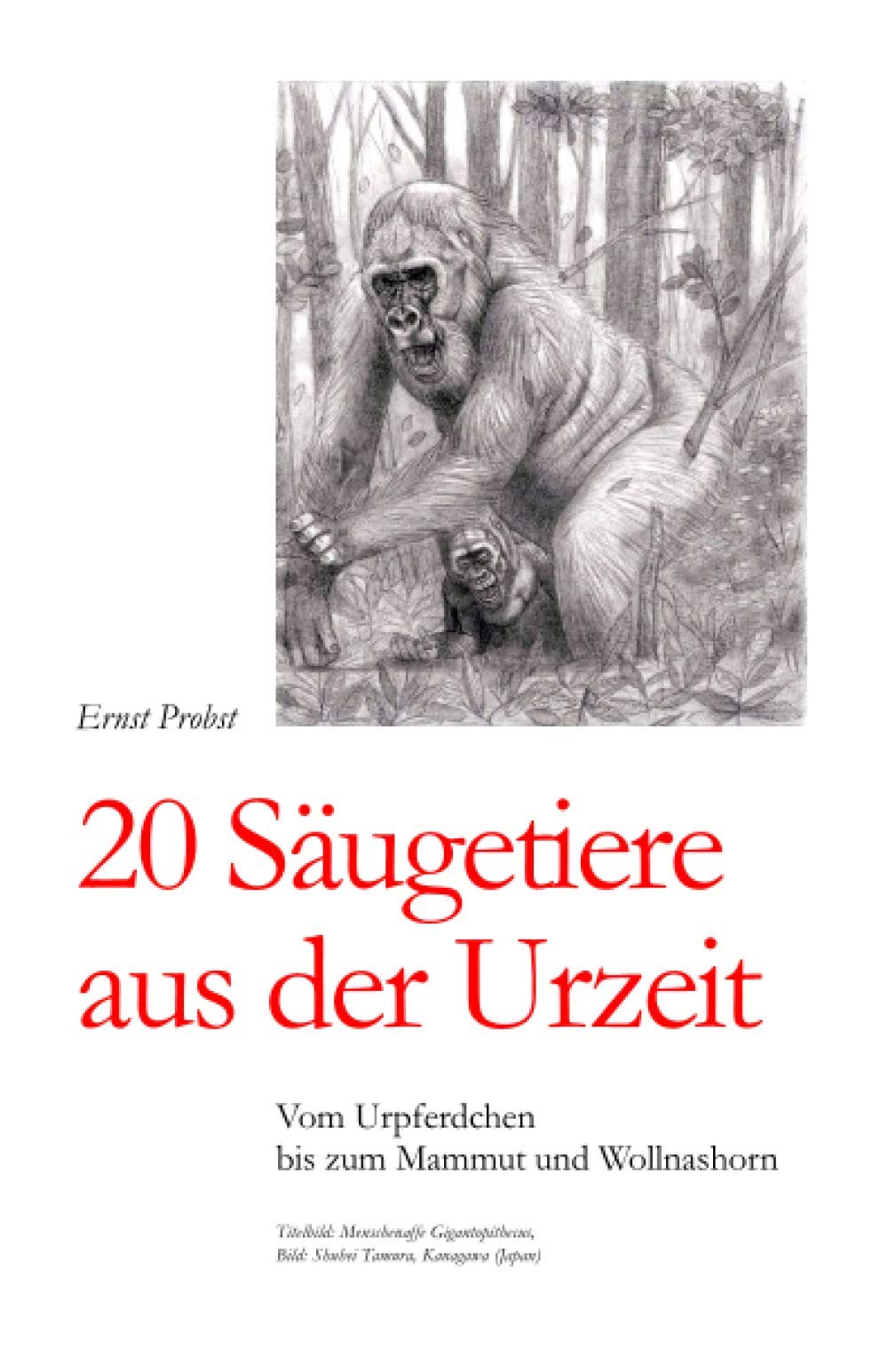 20 Säugetiere aus der Urzeit: Vom Urpferdchen bis zum Mammut und Wollnashorn (Bücher von Ernst Probst über Paläontologie, Band 4) Business & Technology