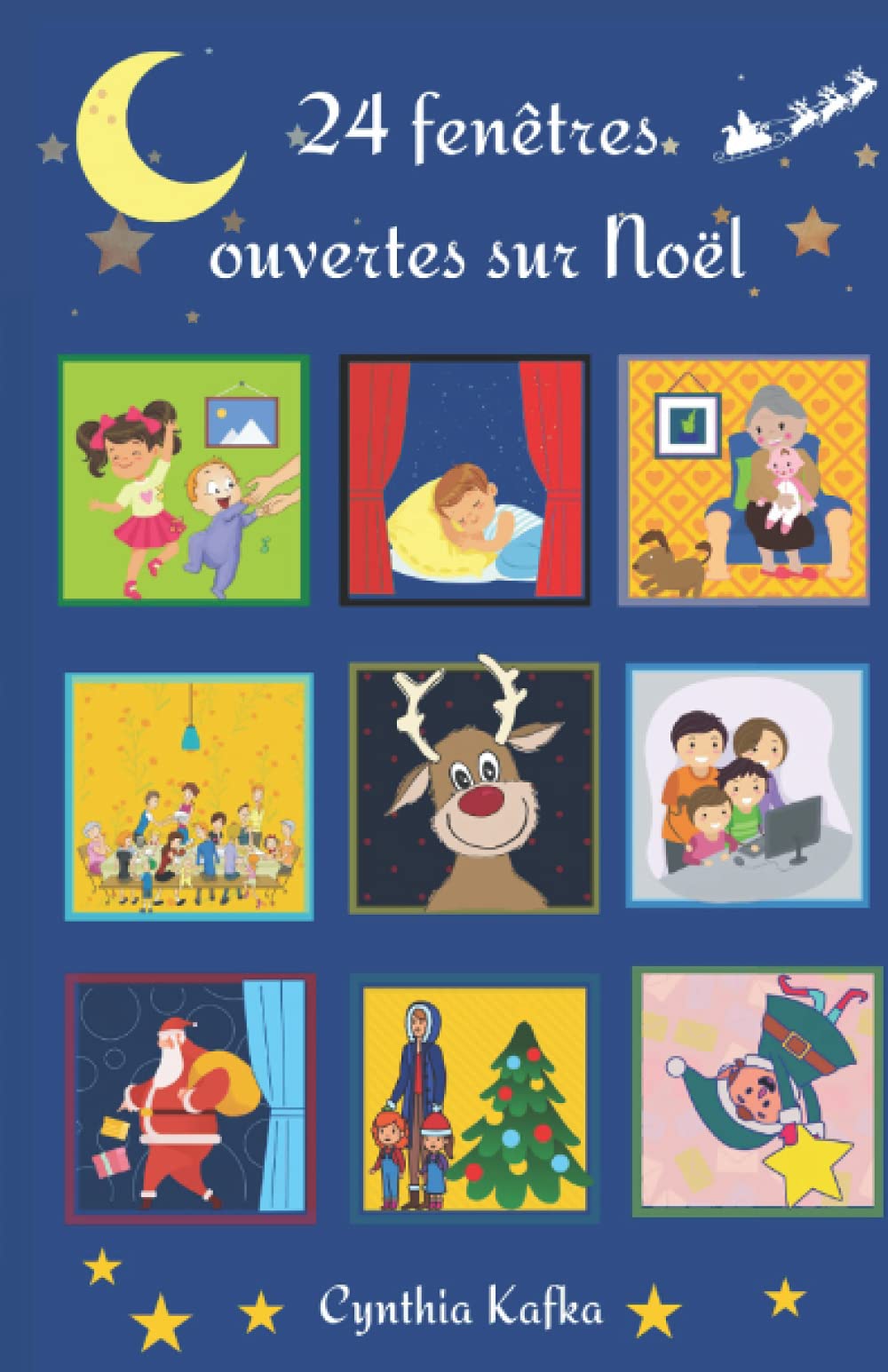 24 fenêtres ouvertes sur Noël: Contes de Noël pour enfants modernes Non-fiction