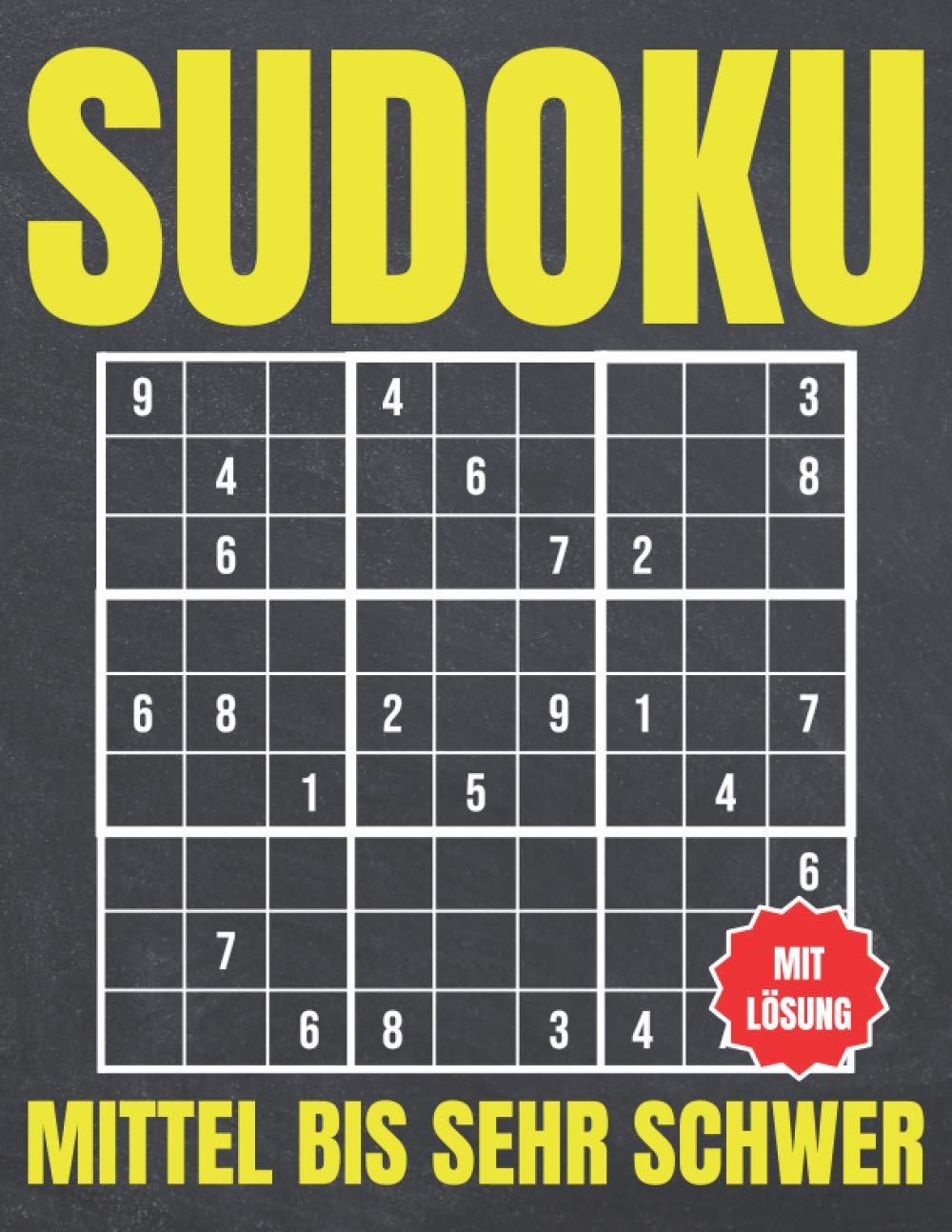 Sudoku Mittel bis Sehr Schwer: Sudoku Block mit 900 Rätseln aufgeteilt in Mittel bis Sehr Schwer - Sudokublock mit Lösung - Rätselheft Sudoku für Erwachsene Leisure & Fun