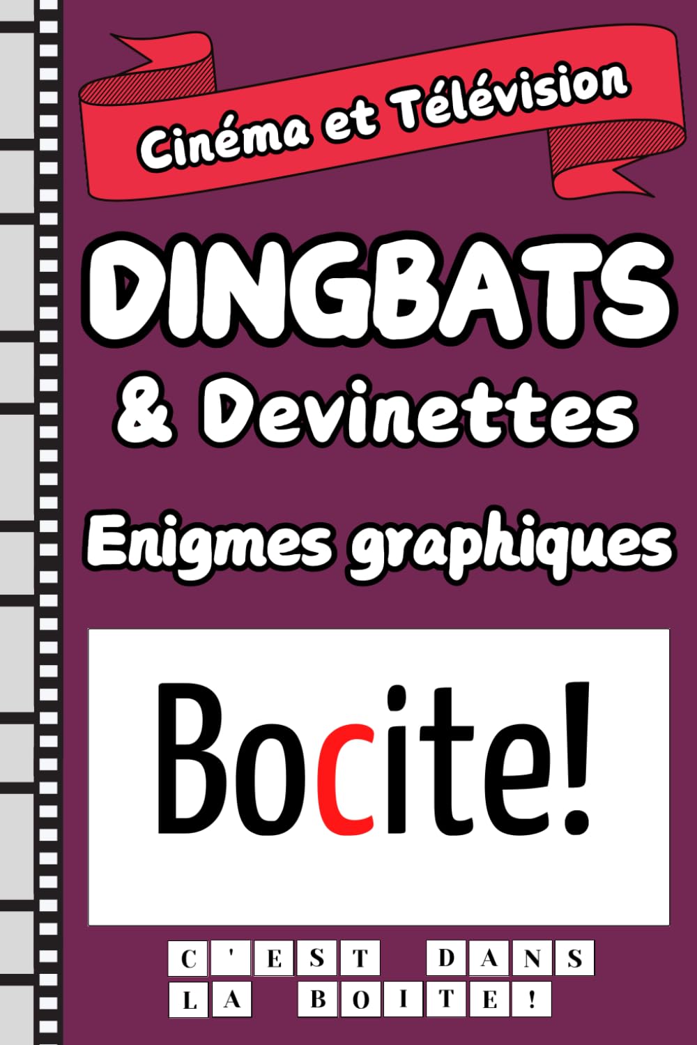 Dingbats et devinettes: 100 dingbats sur le thème cinéma et télévision book