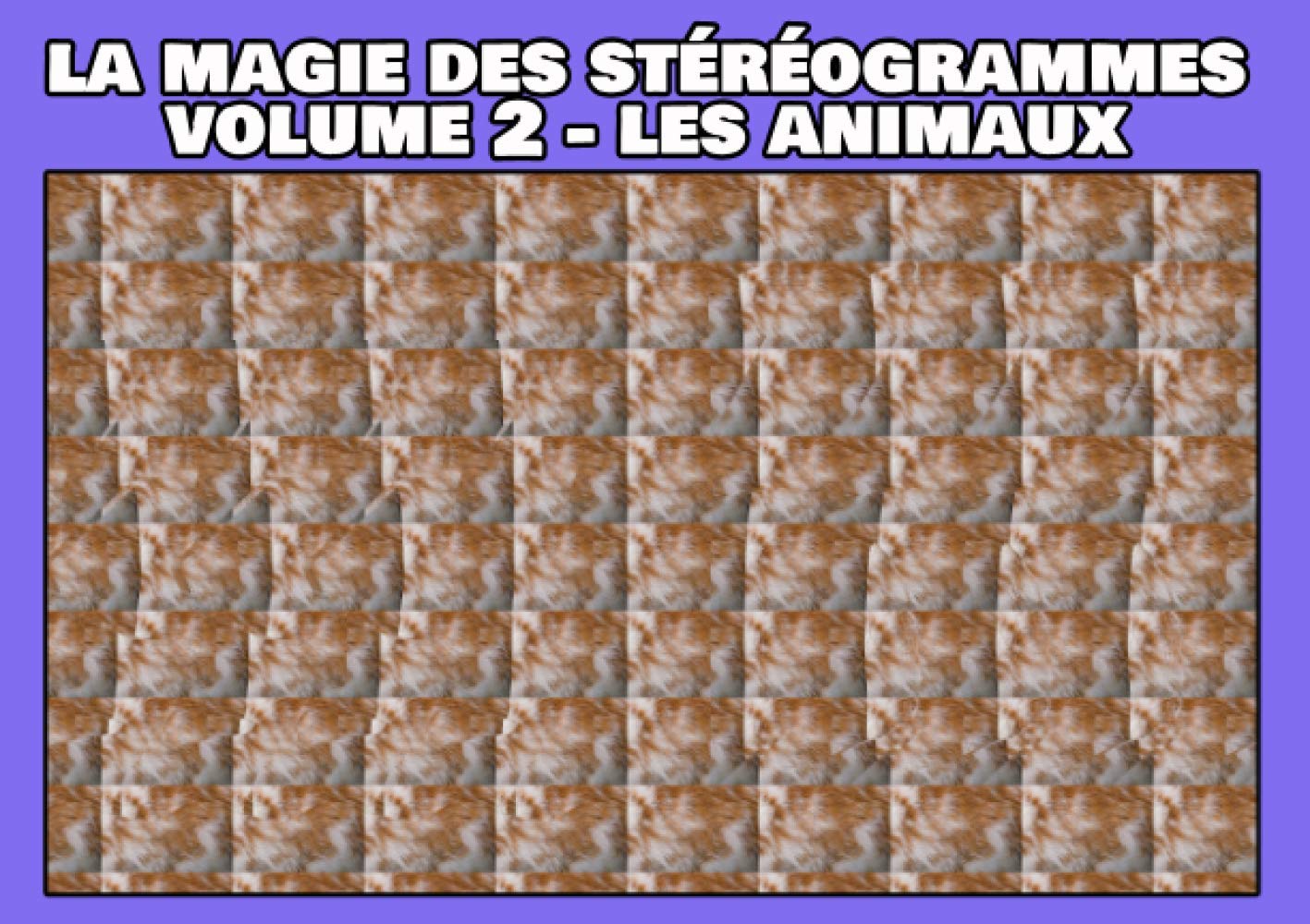 La magie des stéréogrammes volume 2: 36 images en relief - Les animaux Film, Art & Culture