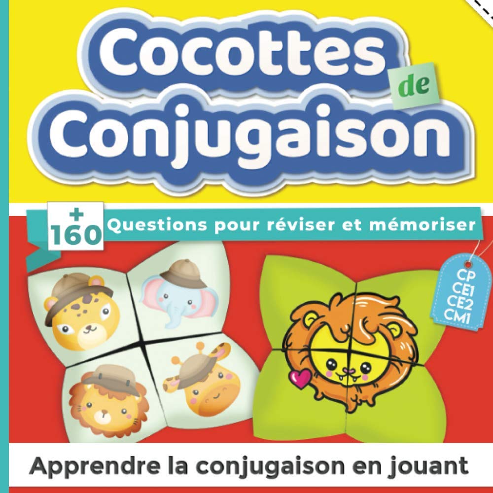Cocottes de conjugaison : +160 questions pour réviser et mémoriser | CP, CE1, CE2, CM1 | Apprendre la conjugaison en jouant Social Sciences