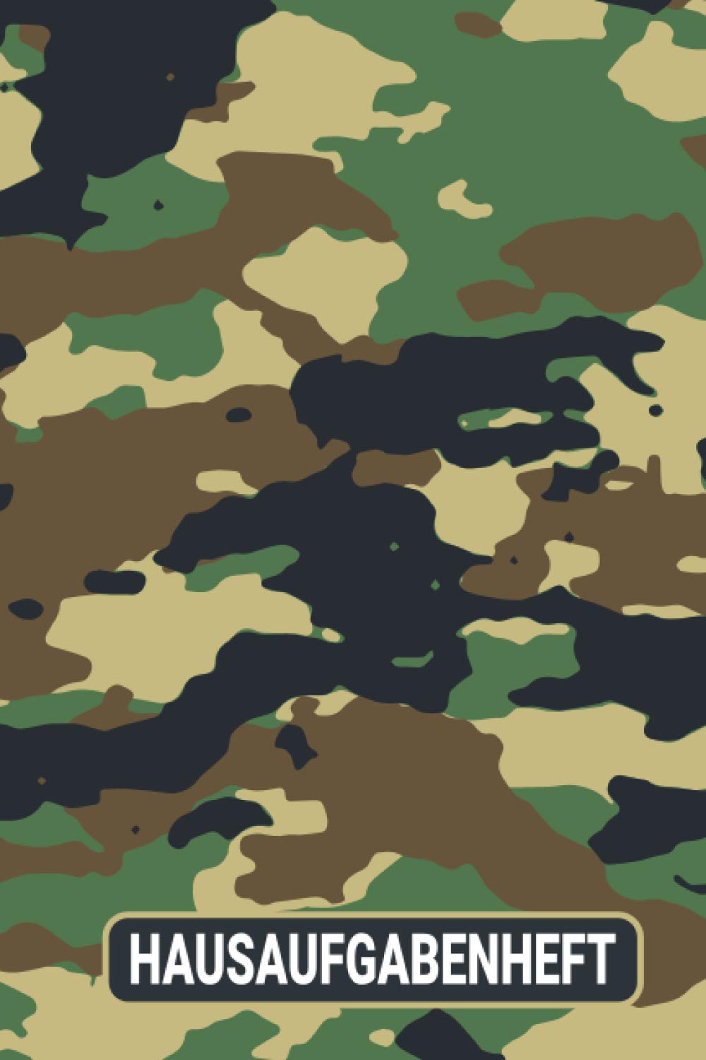 Hausaufgabenheft: Einhorn Unicorn Hausaufgabenheft für die Schule . Hausaufgaben Planer mit 100 liebevoll gestalteten Seiten. Ein schöner Stundenplan ... ist 6 x 9 ca. (Din A5) / Woodland Camouflage Learning & Reference