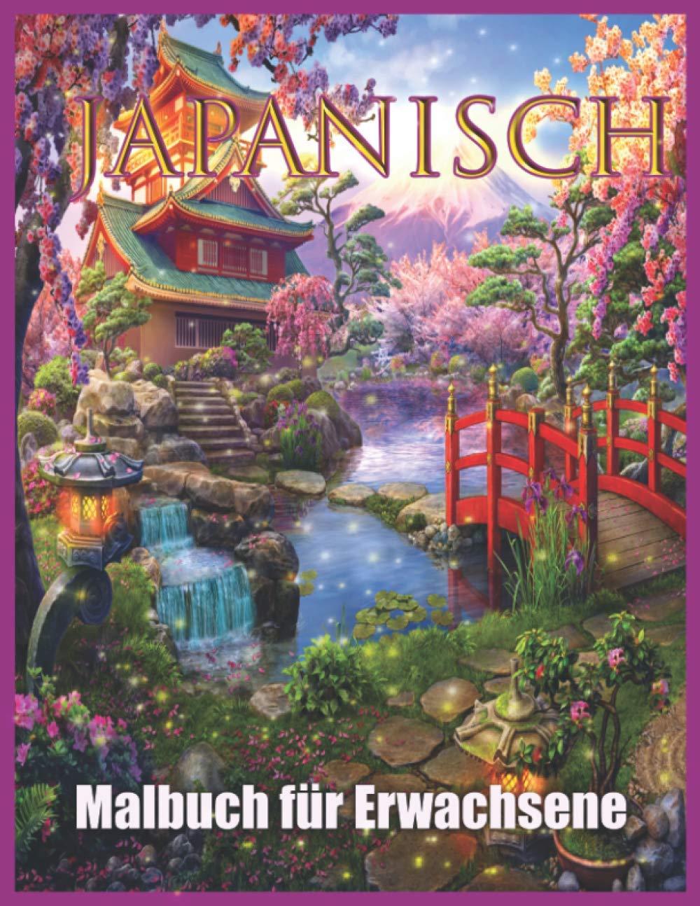 Japanisch Malbuch: Malbuch im Japanischen Stil für Erwachsene book