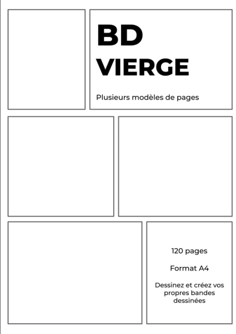 Bande dessinée vierge - Créez votre BD book