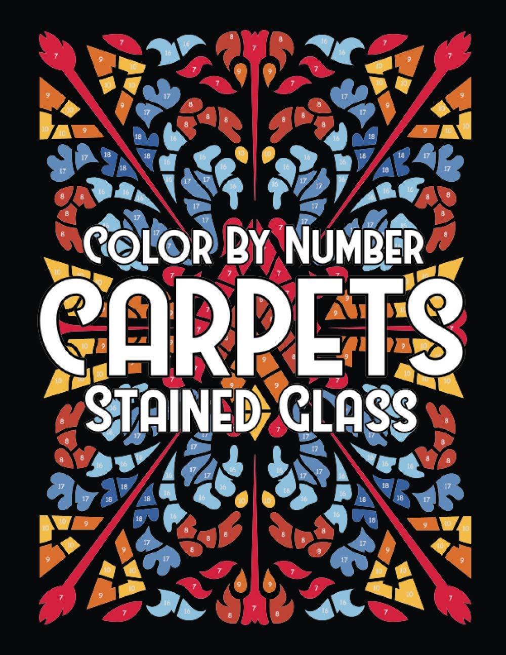 Color By Number CARPETS Stained Glass Film, Art & Culture