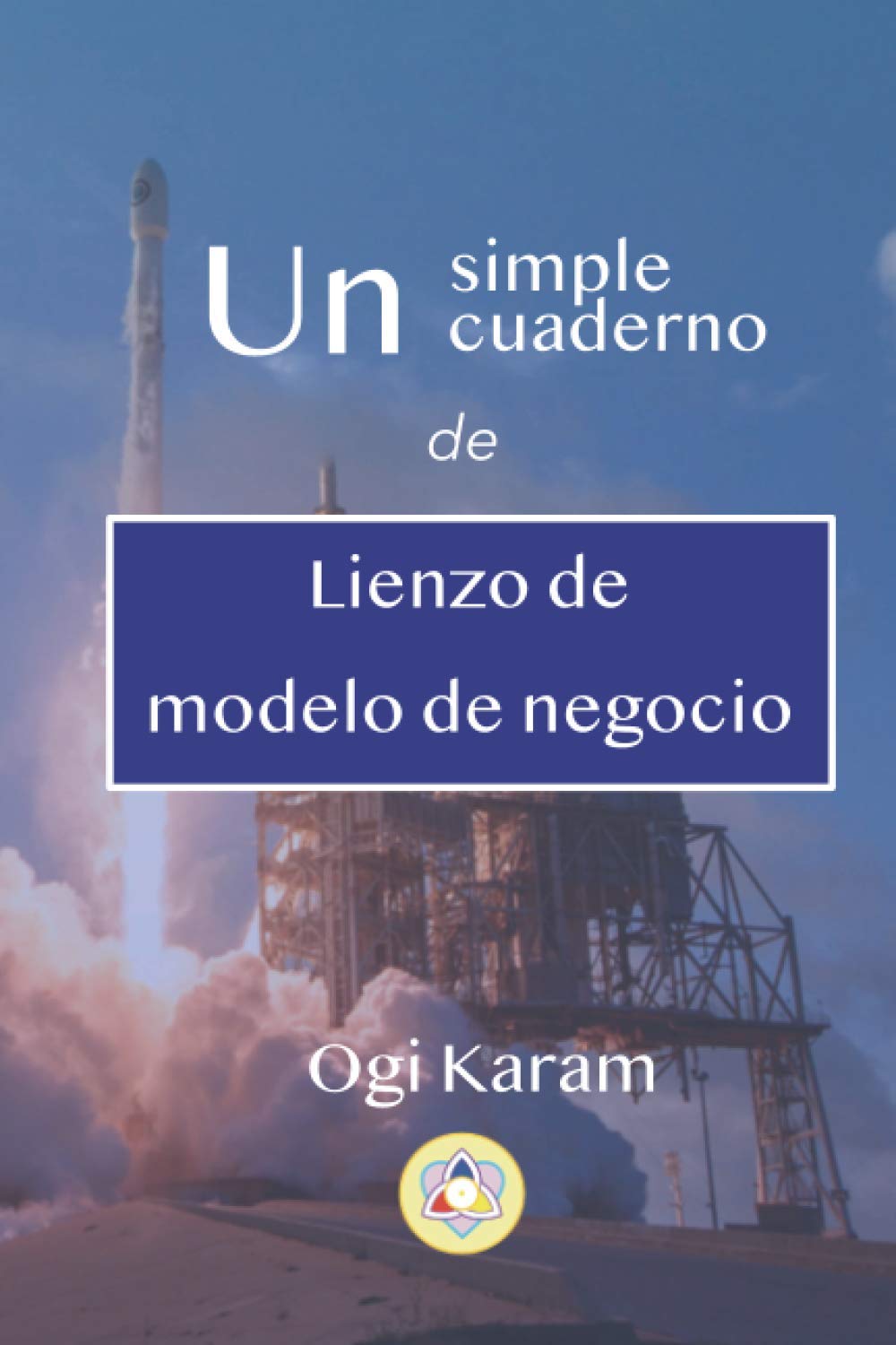 Un simple cuaderno de Lienzo de modelo de negocio Business, Finance & Career