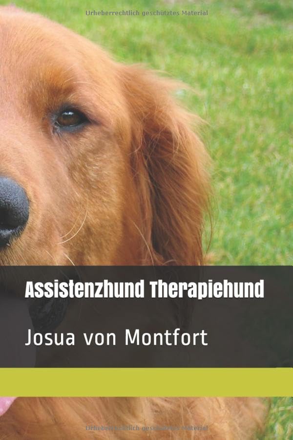 Assistenzhund Therapiehund: Josua von Montfort Non-fiction