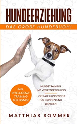 HUNDEERZIEHUNG - Das große Hundebuch: Hundetraining und Welpenerziehung inkl. Intelligenztraining für Hunde + geniale Hundespiele für Drinnen und Draußen Contemporary literature Books