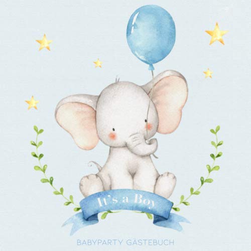 Babyparty Gästebuch: Babyshower Erinnerungsbuch für Jungen book