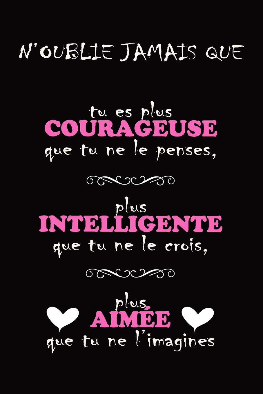 Carnet de Notes- Citation Inspirante & positive - N'oublie Jamais: Idée Cadeau Original Pour sa Fille, sa Sœur, sa Maman, sa Copine , sa meilleure Amie, sa Cousine ou sa collègue book