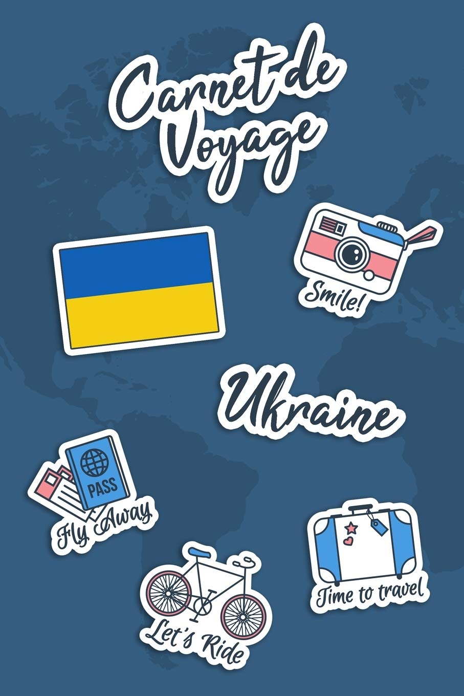 Carnet de Voyage Ukraine: Journal de Voyage | 106 pages, 15,24 cm x 22,86 cm | Pour vous accompagner durant votre séjour book